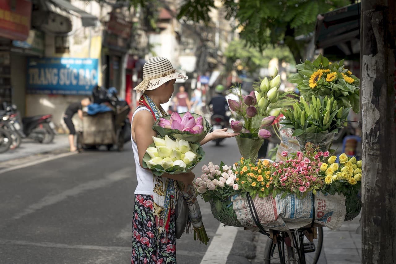 Flores para una Propuesta de Negocios en Bangkok
